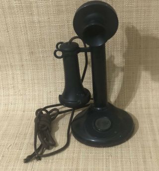Vintage Antique American Tel & Tel Co.  Candlestick Telephone