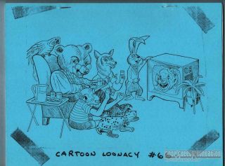 Cartoon Loonacy 66 Comic Fanzine Miller Wrightson Ditko Infantino Apa 2001