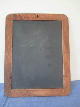 Antique Slate,  Vintage 11 - 1/4 " X 8 - 3/4 " Framed School Chalkboard,  Child 