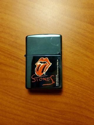 Zippo Lighter.  Rolling Stones