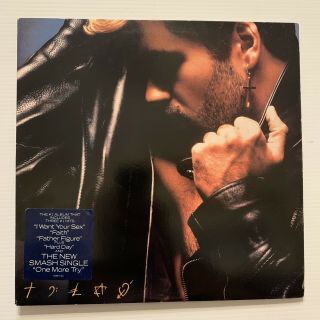George Michael Faith Vinyl Lp Record W/ Insert 1987 Columbia Oc 40867 See Desc