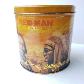 Red Man Tobacco Tin 1988 Limited Edition Advertising Collectable