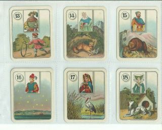 (vg / Exc) 1926 Carreras Set 36.  Fortune Telling (head Inset).  Cigarette Cards