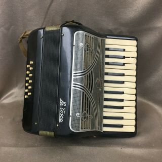 Vintage La Tosca By Gretsch 12 Bass Button Accordion Made In Italy