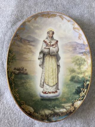 Our Lady Of La Salette.  The Bradford Exchange Visions Of Our Lady Plate