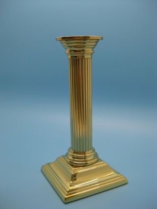 Baldwin Brass Candlestick Holder - Six And 1/2 Inches Tall