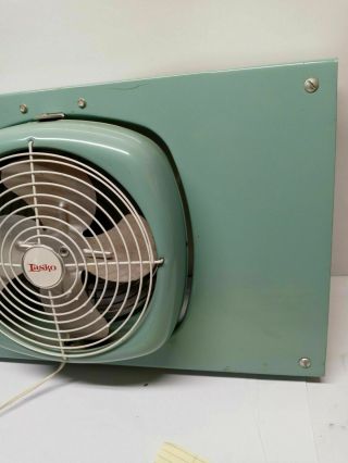 Vintage Lasko Room Cooler Window Fan Reversible Steel Model 74 - 10 3