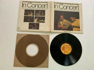 1974 Freddie Hubbard Stanley Turrentine In Concert Vinyl 33 Rpm Cti Record