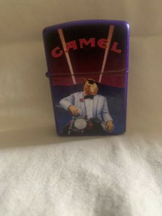 Vintage Zippo Advertising Joe Camel 1993 Rjrtc Lighter Tin
