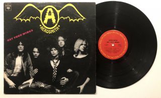 Aerosmith " Get Your Wings " Vinyl Lp 1974 (columbia Jc 32847)