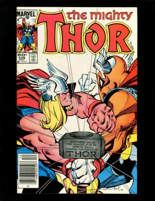 Thor 338 (news) Vf Simonson 2nd & Origin Beta Ray Bill 1st Agnar Loki Lorelei
