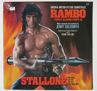 Rambo First Blood Part 2 Ii Lp 1985 Soundtrack Us Varese Jerry Goldsmith