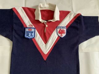 Sydney Roosters Rugby League Vintage 1978 - 1979 Jersey In Good Nick.