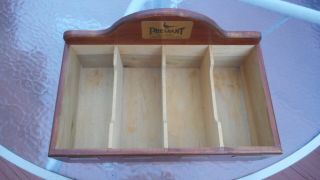 Vintage Pheasant R.  D.  Gomez Wooden Cigar Display Case Counter Stand 2