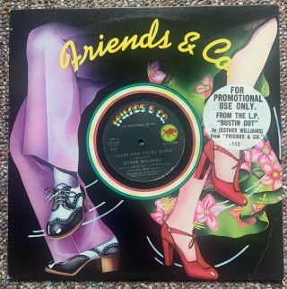 Esther Williams - Yours And Yours Alone/i Need Love 12 " Lp Promo Album Near