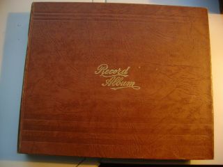 Vintage 45 Rpm Record Album With 10 Records Various Artists In