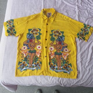 Mambo Loud Shirt,  “spanner Girl”,  Vintage,  Rare,  Size Xl Extra Large