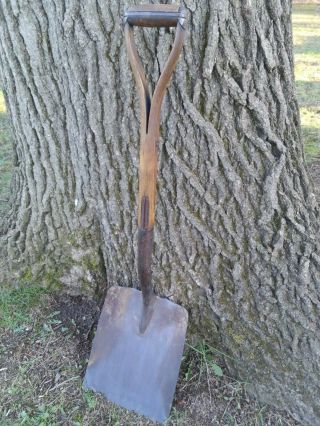 Old Shovel Antique Shovel Hk Wood 