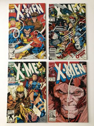 X - Men 4,  5,  6,  7 (1992) - 1st Appearance Of Omega Red