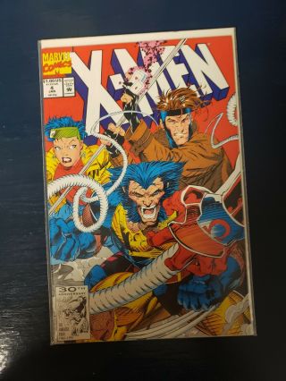 X - Men 4 Marvel 1st Appearance Omega Red Jan 1992 Jim Lee - Vf/nm