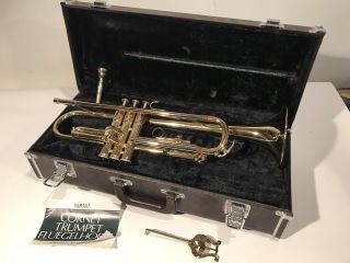 Vintage Yamaha Ytr - 2320 Standard Bb Trumpet,  11 Mouthpiece & Hard Case Japan