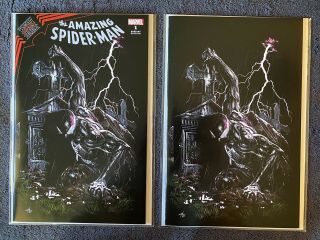The Spider - Man 1 Dell’otto Virgin Variant Set King In Black Nm,