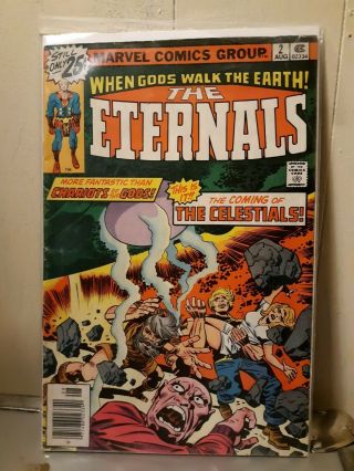 The Eternals Comic Book Issue 2 From 1976
