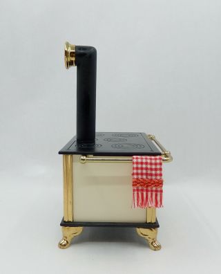 Bodo Hennig Antique Oven & Stove Dollhouse Miniature 1:12 3