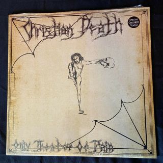 Christian Death Only Theatre Of Pain Vinyl Lp Reissue Punk Rock