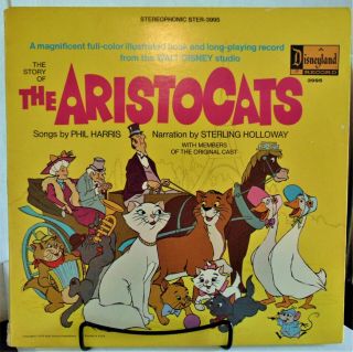 Disneyland Records ‎– The Story Of The Aristocats - 1970 Disneyland Ster - 3995