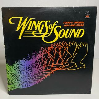 K - Tel - Wings Of Sound: 1980 Vinyl Lp Album Compilation (rock,  Funk,  Soul,  Pop)