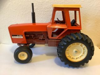 Vintage Ertl 1/16 Scale Allis Chalmers 7050 Maroon Belly Farm Toy Tractor