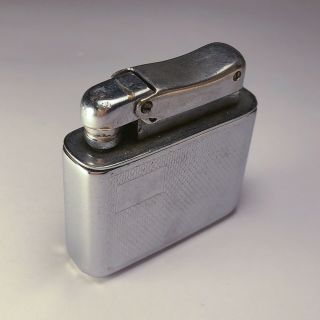 Vintage Lighter Odo Gas Silver Tone Industria Argentina