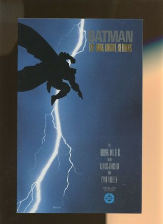 Batman: The Dark Knight 1 Fn,  6.  5 1 Book 1st Print 1st Carrie Kelly - Robin