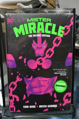 Mister Miracle By Tom King The Deluxe Edition Dc Hardcover Gerads Mr