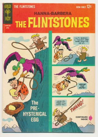 Gold Key The Flintstones Comic Book 10 1963 Nm Hanna - Barbera