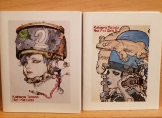 Katsuya Terada Hot Pot Girls 1 And 2 Sketchbook