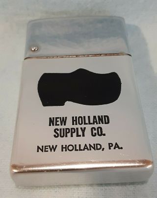 Vintage Wind Master Ad Cigarette Lighter Holland Supply Co Holland Pa
