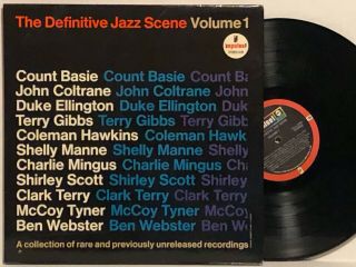 Various Artists The Definitive Jazz Scene Vol.  1 Impulse As - 99 Gatefold Vg,