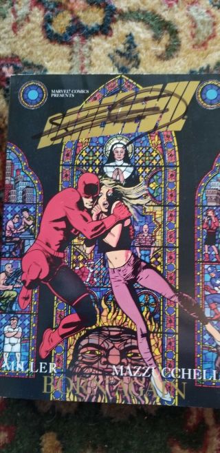 Daredevil Born Again 1987 Signed/autographed By Frank Miller