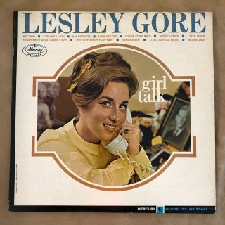 Lesley Gore - " Girl Talk " - Record Album Lp - Wlp Promo - Mercury