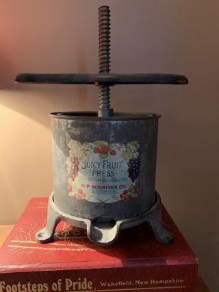 Antique Fruit Press