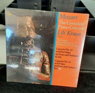 Mozart The Complete Piano Concerti Lili Kraus Vinyl Record 1973
