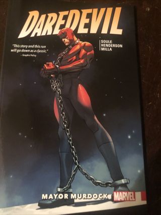 Daredevil Back In Black Vol.  7 Mayor Murdock Marvel Graphic Novel Comic Book