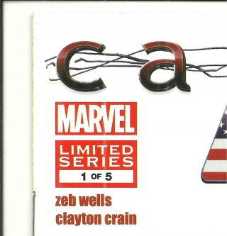 CARNAGE USA Clayton Crain Zeb Wells NM Spiderman Venom 3