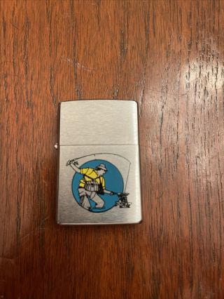 Fly Fishing Zippo Lighter 1994 No Box