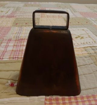 Vintage Old Cattle Farm Barn Primitive Rustic Metal Cow Bell Cottage Core