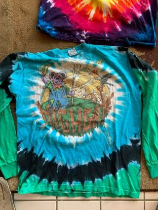Grateful Dead Shirt - Vintage Long Sleeve T From Highgate Vt 1995