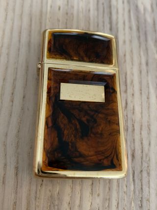 Small Zippo Lighter Gold Color