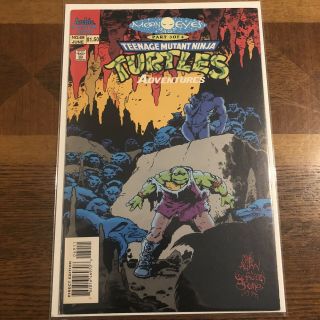 Teenage Mutant Ninja Turtles Adventures 69 Archie Comics 1996 Low Print Rare